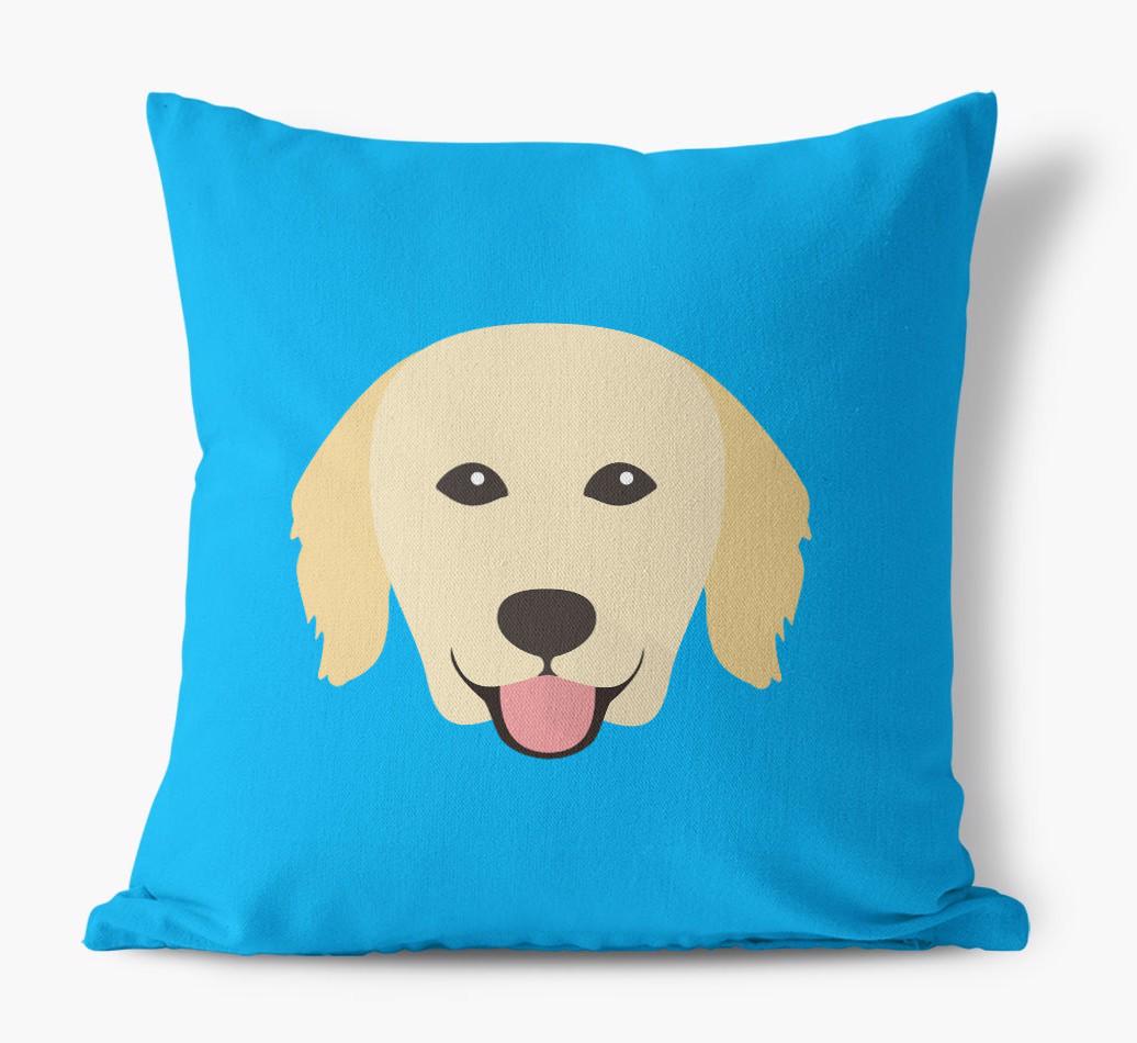 {breedFullName} Icon: Personalized Canvas Pillow