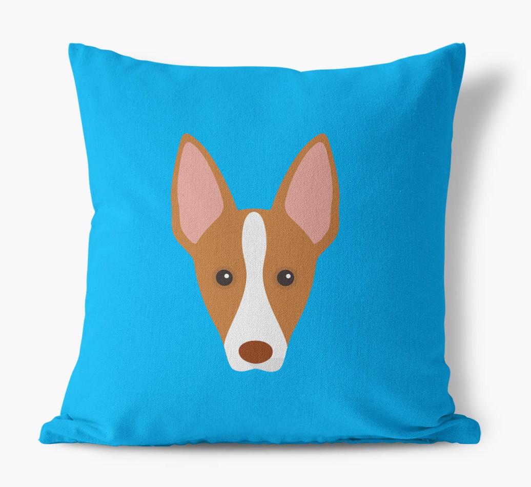 {breedFullName} Icon: Personalized Canvas Pillow