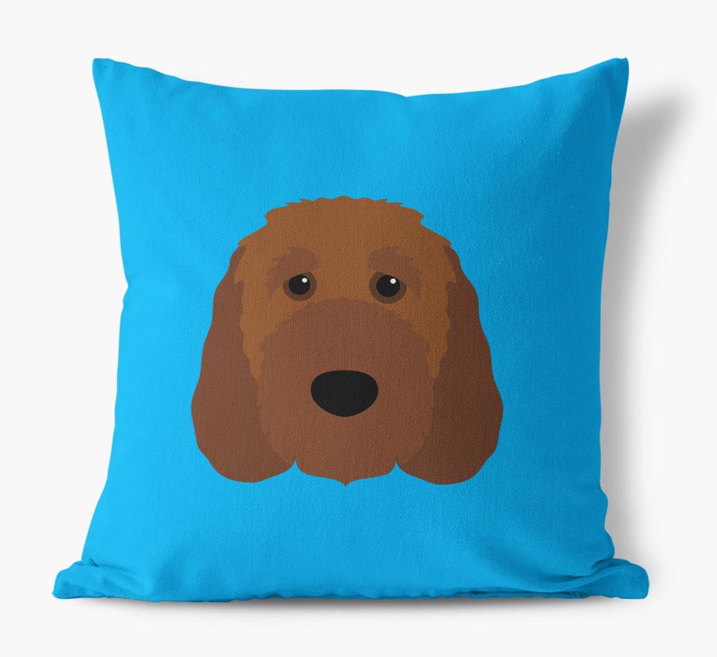 {breedFullName} Icon: Personalized Canvas Pillow