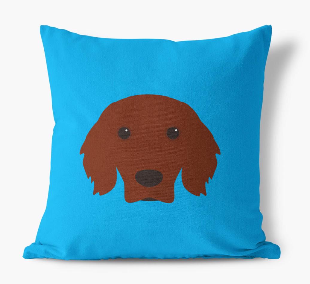{breedFullName} Icon: Personalized Canvas Pillow