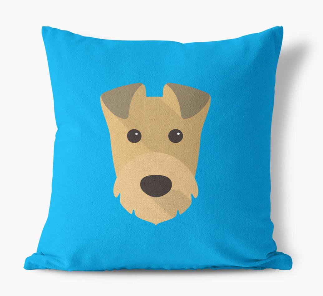 {breedFullName} Icon: Personalized Canvas Pillow