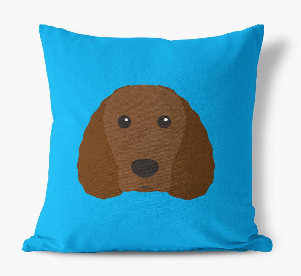 {breedFullName} Icon: Personalized Canvas Pillow