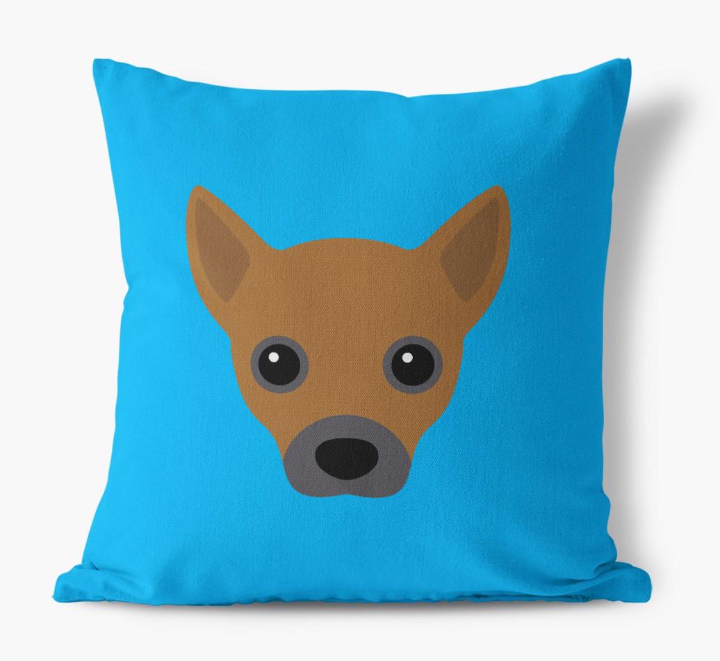 {breedFullName} Icon: Personalized Canvas Pillow