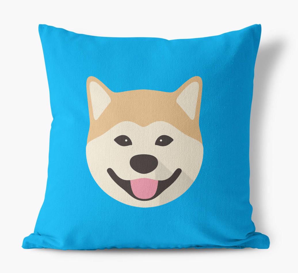 {breedFullName} Icon: Personalized Canvas Pillow