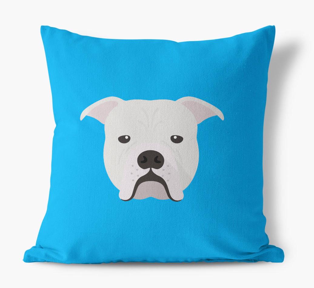 {breedFullName} Icon: Personalized Canvas Pillow