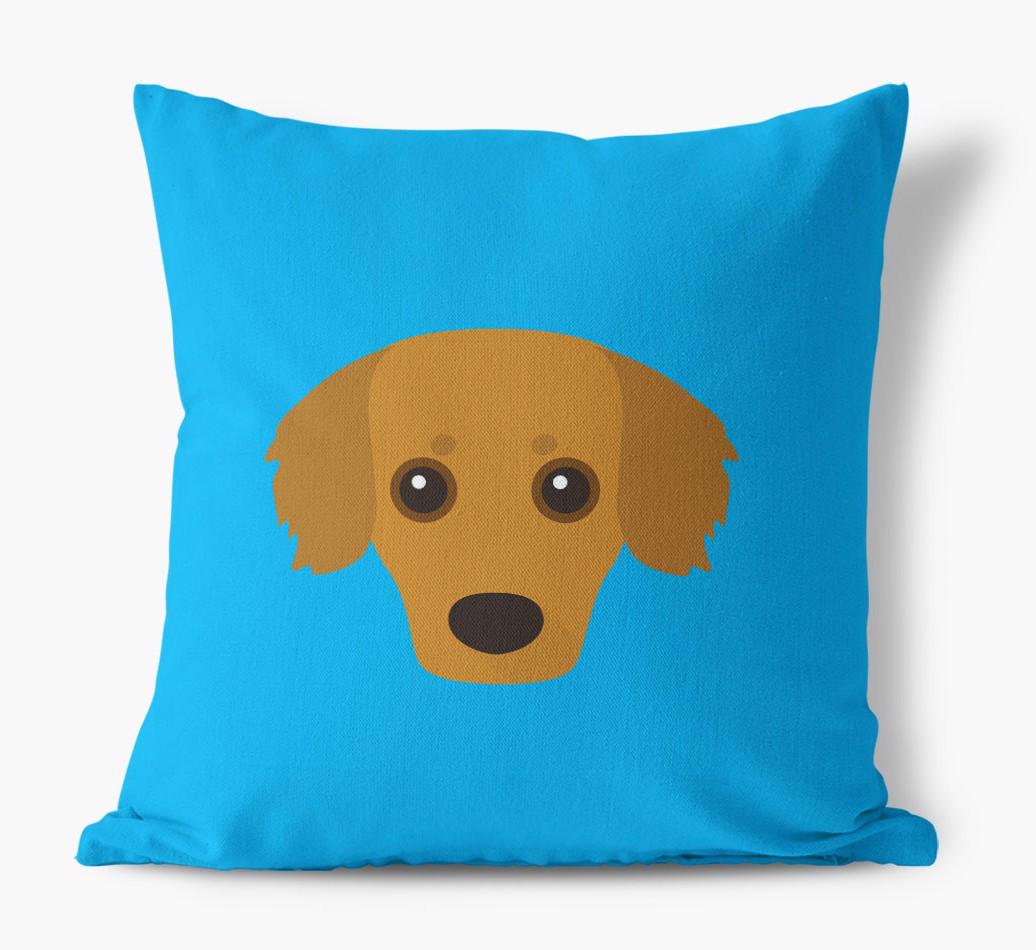 {breedFullName} Icon: Personalized Canvas Pillow