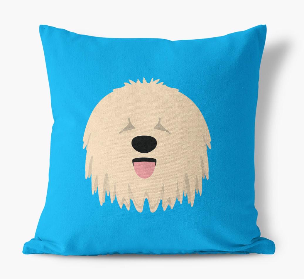 {breedFullName} Icon: Personalized Canvas Pillow