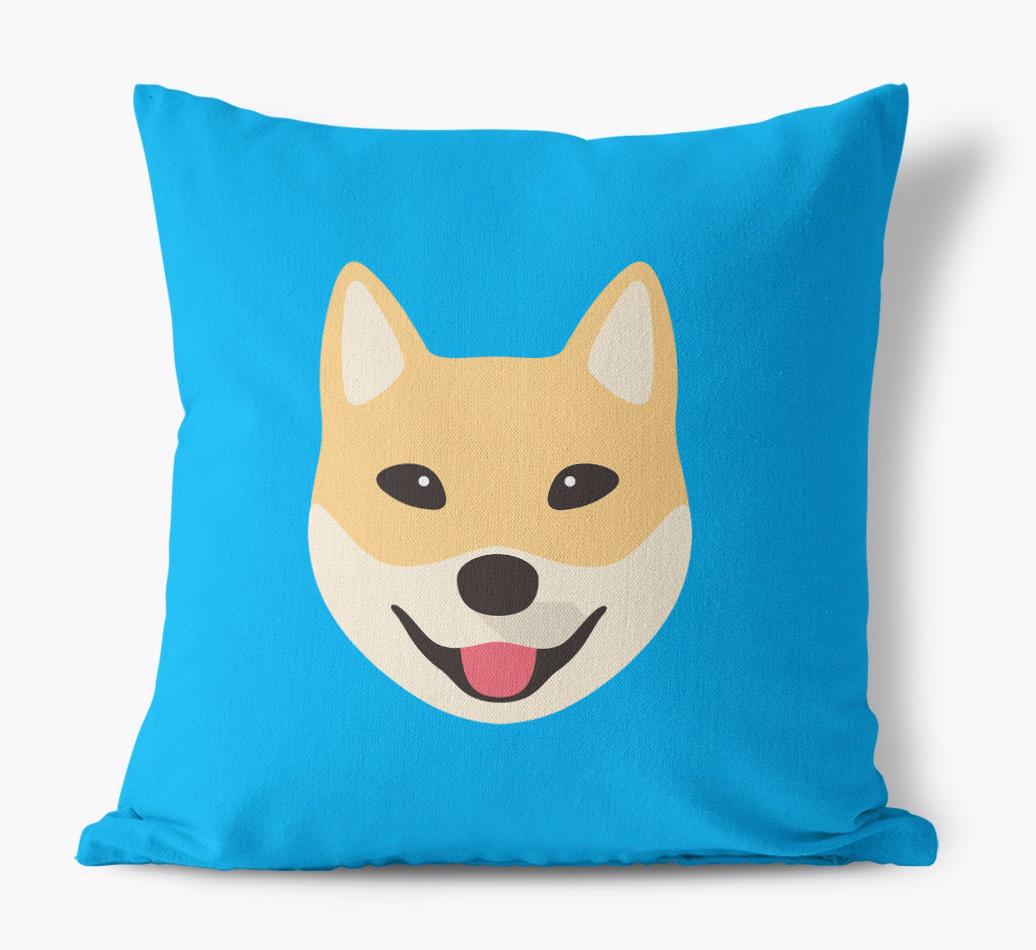 {breedFullName} Icon: Personalized Canvas Pillow