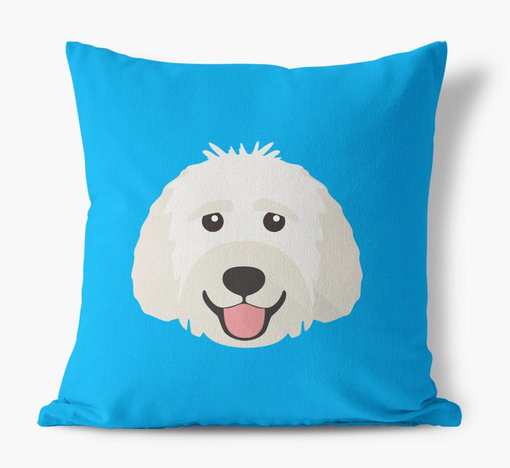 {breedFullName} Icon: Personalized Canvas Pillow
