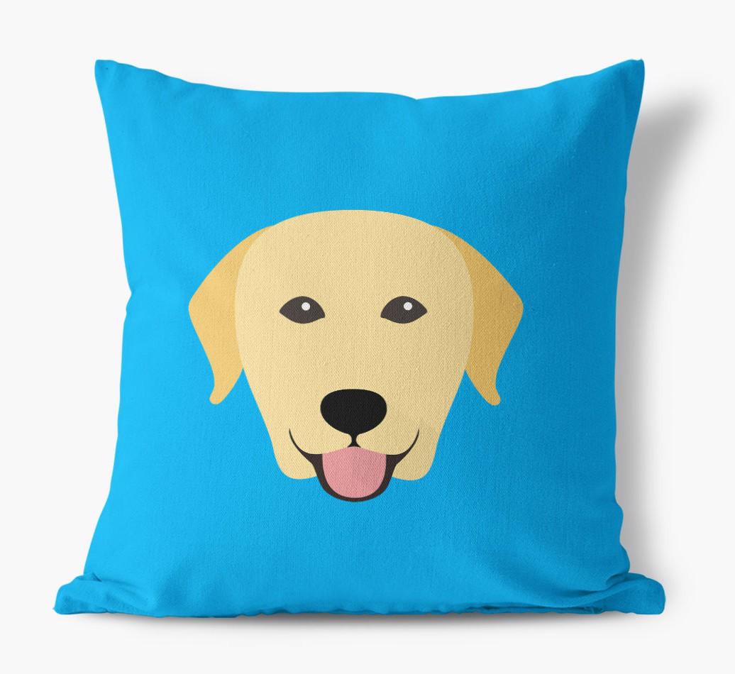 {breedFullName} Icon: Personalized Canvas Pillow