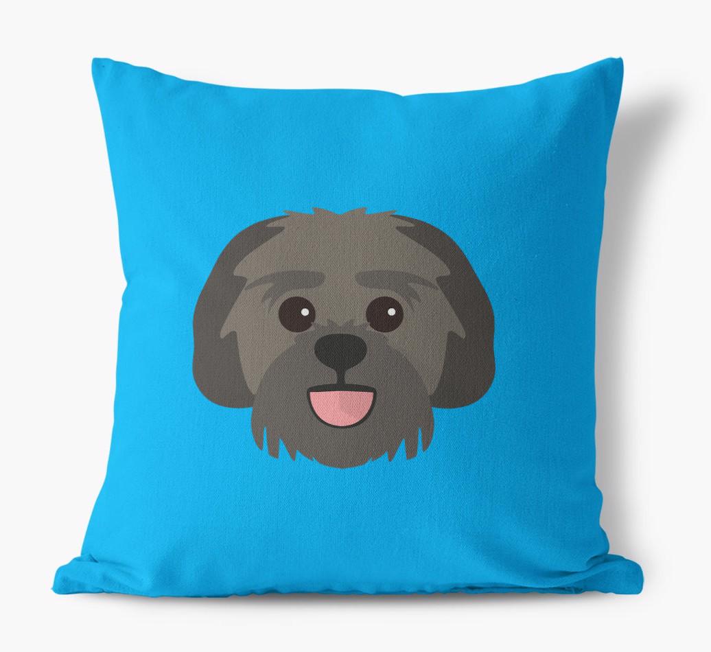 {breedFullName} Icon: Personalized Canvas Pillow
