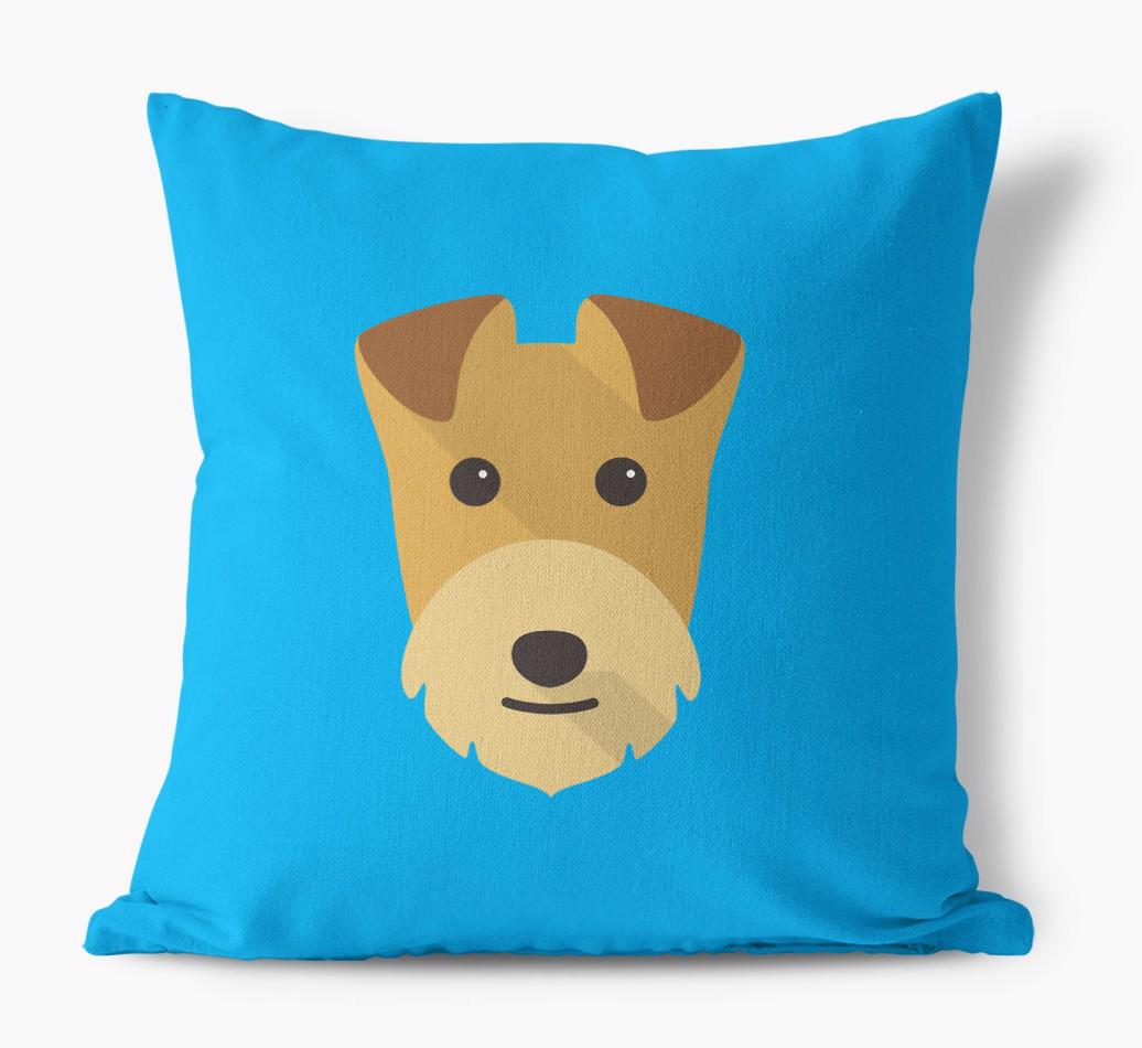 {breedFullName} Icon: Personalized Canvas Pillow