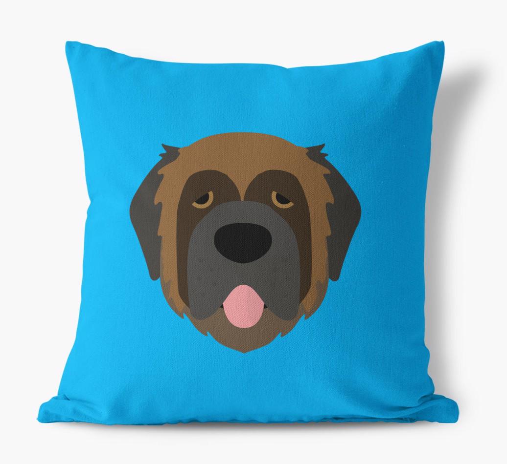 {breedFullName} Icon: Personalized Canvas Pillow