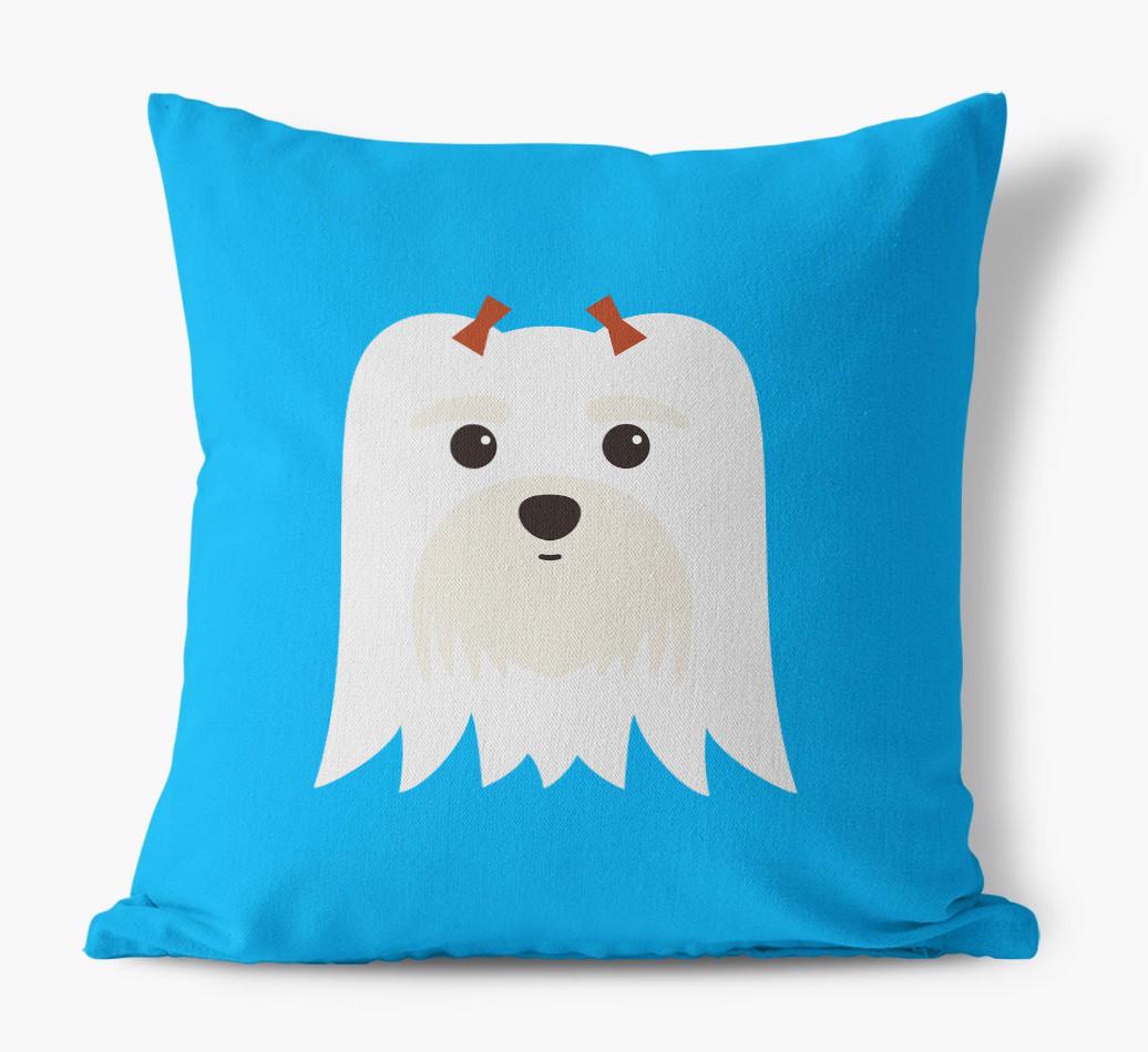 {breedFullName} Icon: Personalized Canvas Pillow