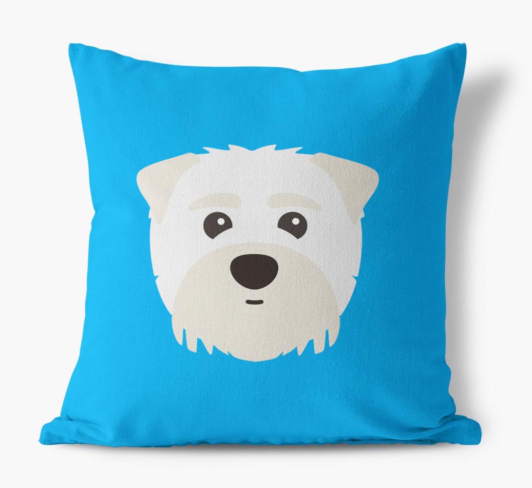 {breedFullName} Icon: Personalized Canvas Pillow