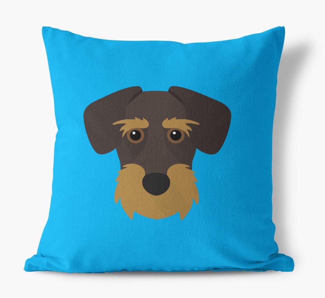 {breedFullName} Icon: Personalized Canvas Pillow