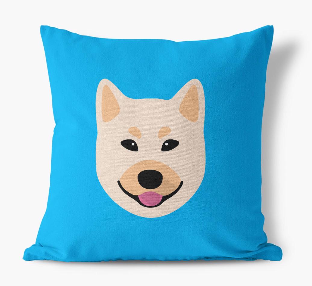 {breedFullName} Icon: Personalized Canvas Pillow