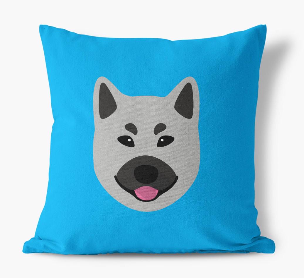 {breedFullName} Icon: Personalized Canvas Pillow