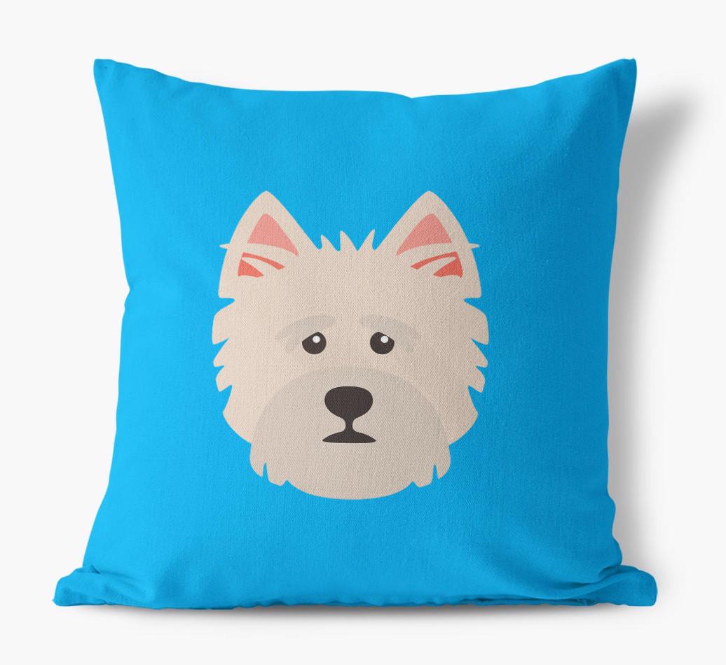 {breedFullName} Icon: Personalized Canvas Pillow