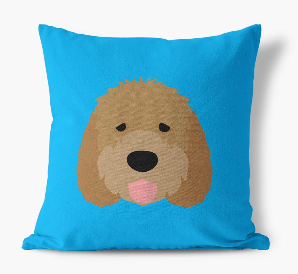 {breedFullName} Icon: Personalized Canvas Pillow