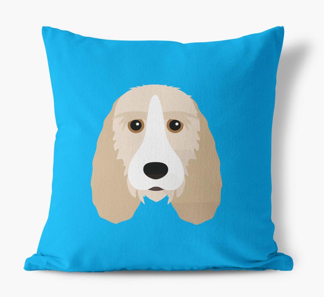 {breedFullName} Icon: Personalized Canvas Pillow