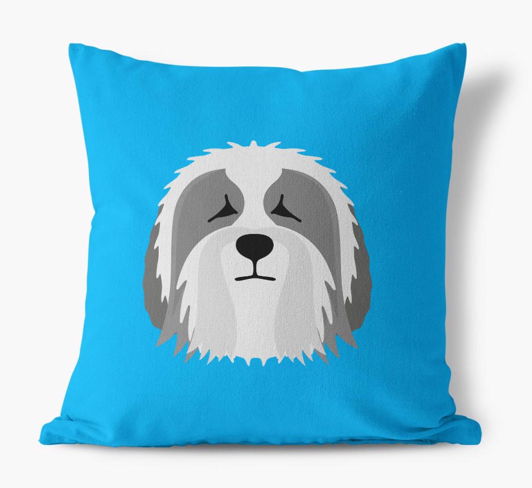 {breedFullName} Icon: Personalized Canvas Pillow