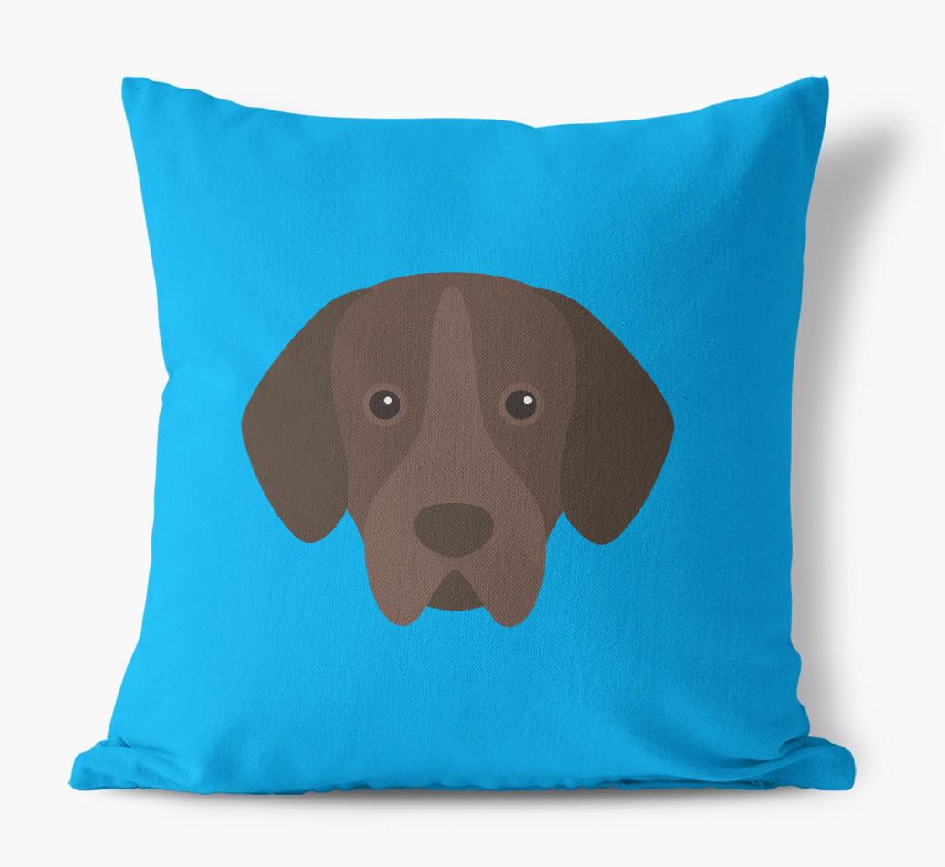 {breedFullName} Icon: Personalized Canvas Pillow