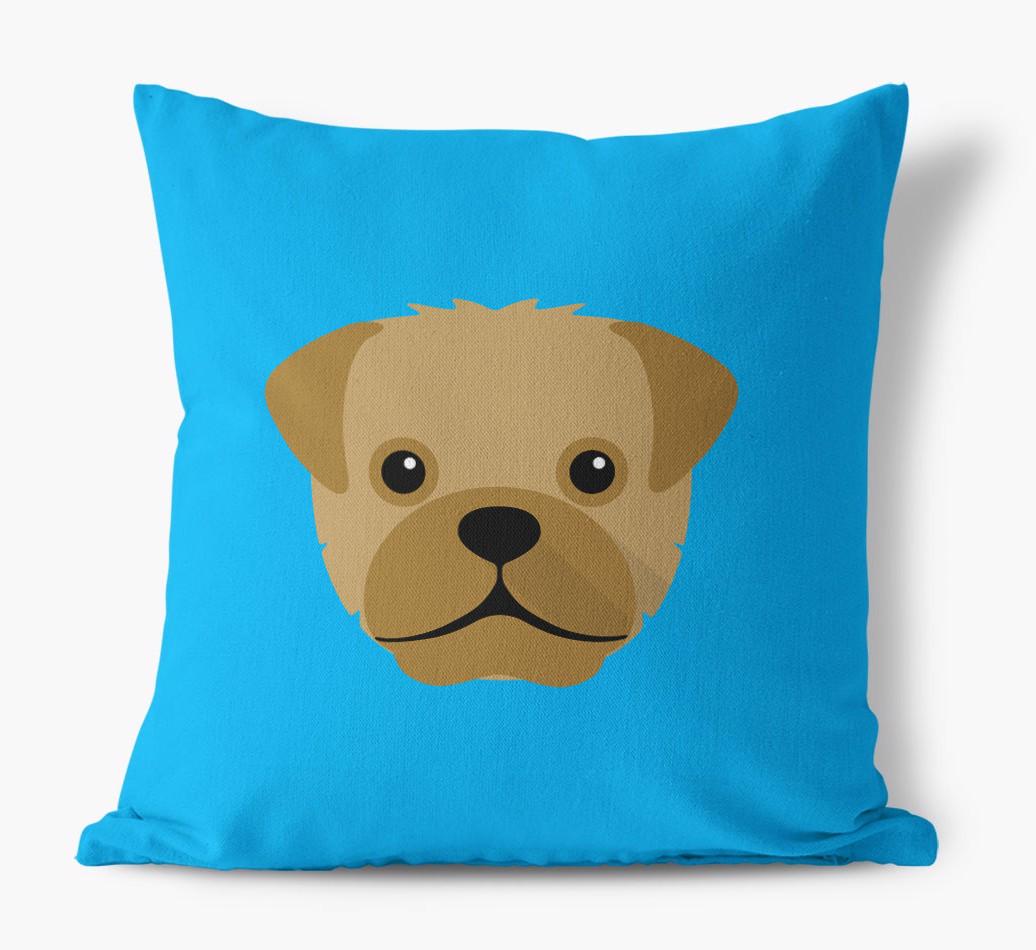 {breedFullName} Icon: Personalized Canvas Pillow