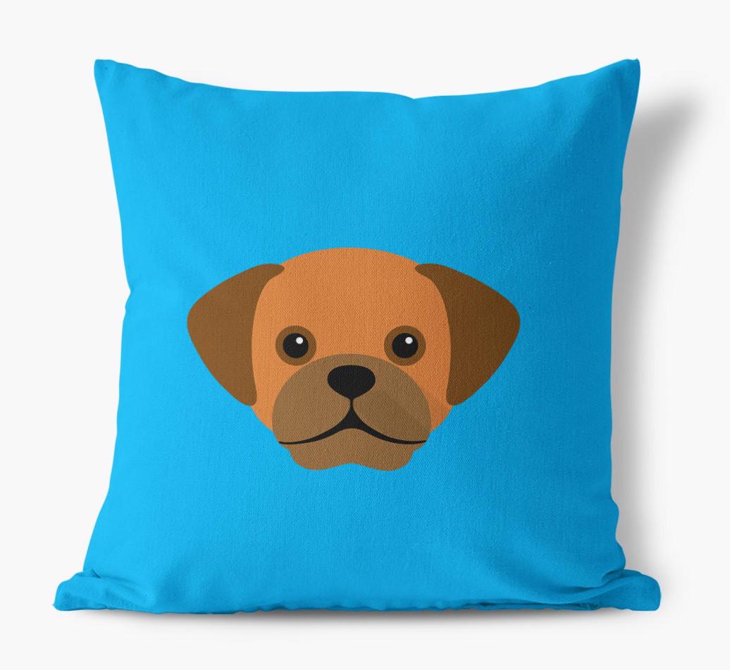 {breedFullName} Icon: Personalized Canvas Pillow