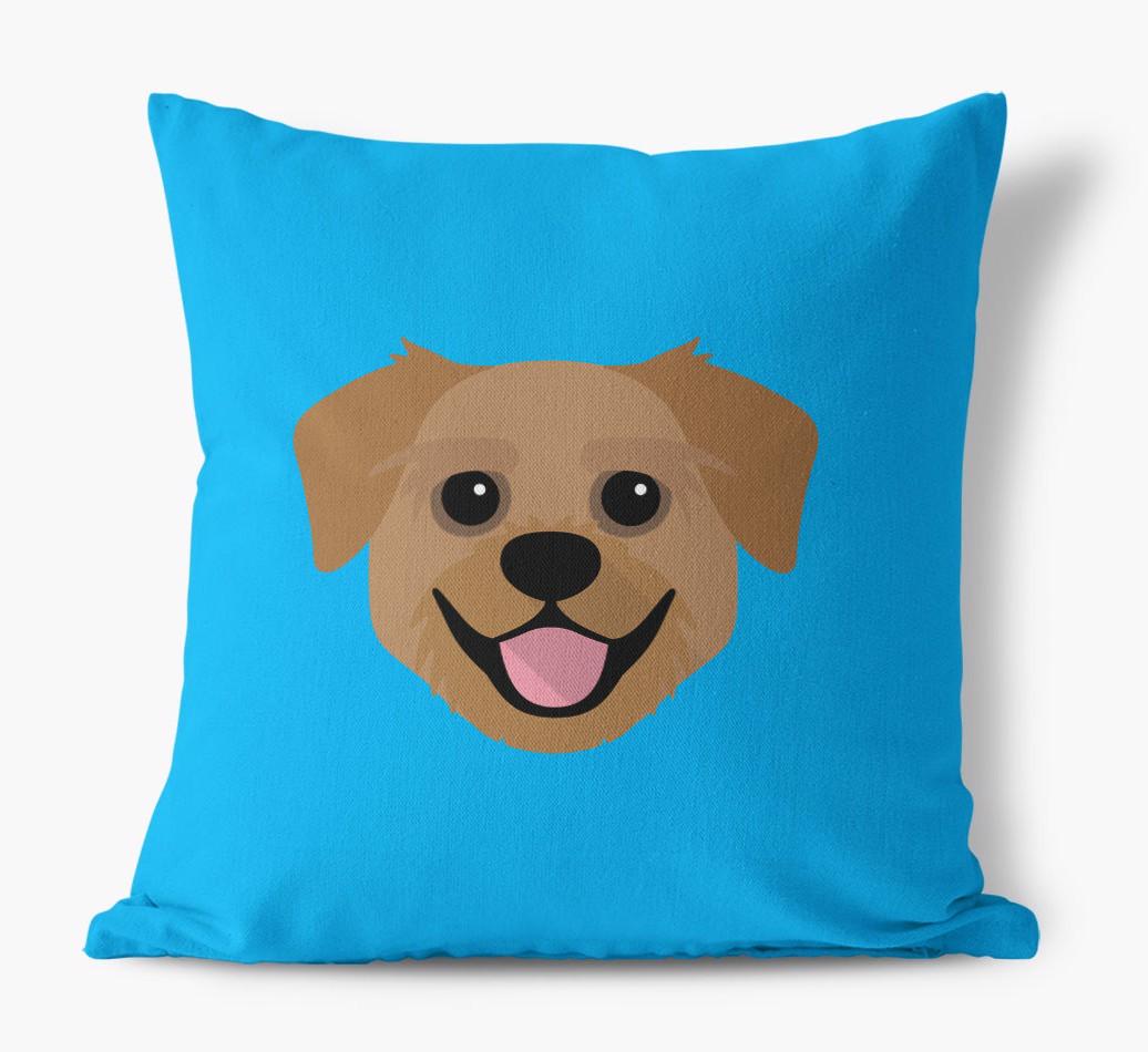 {breedFullName} Icon: Personalized Canvas Pillow