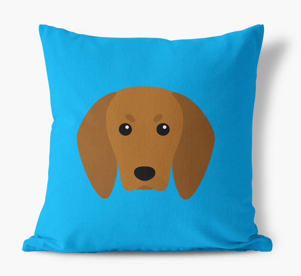 {breedFullName} Icon: Personalized Canvas Pillow