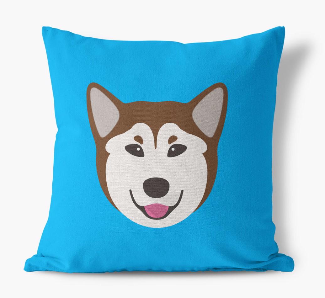 {breedFullName} Icon: Personalized Canvas Pillow