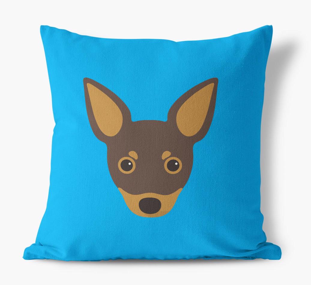 {breedFullName} Icon: Personalized Canvas Pillow