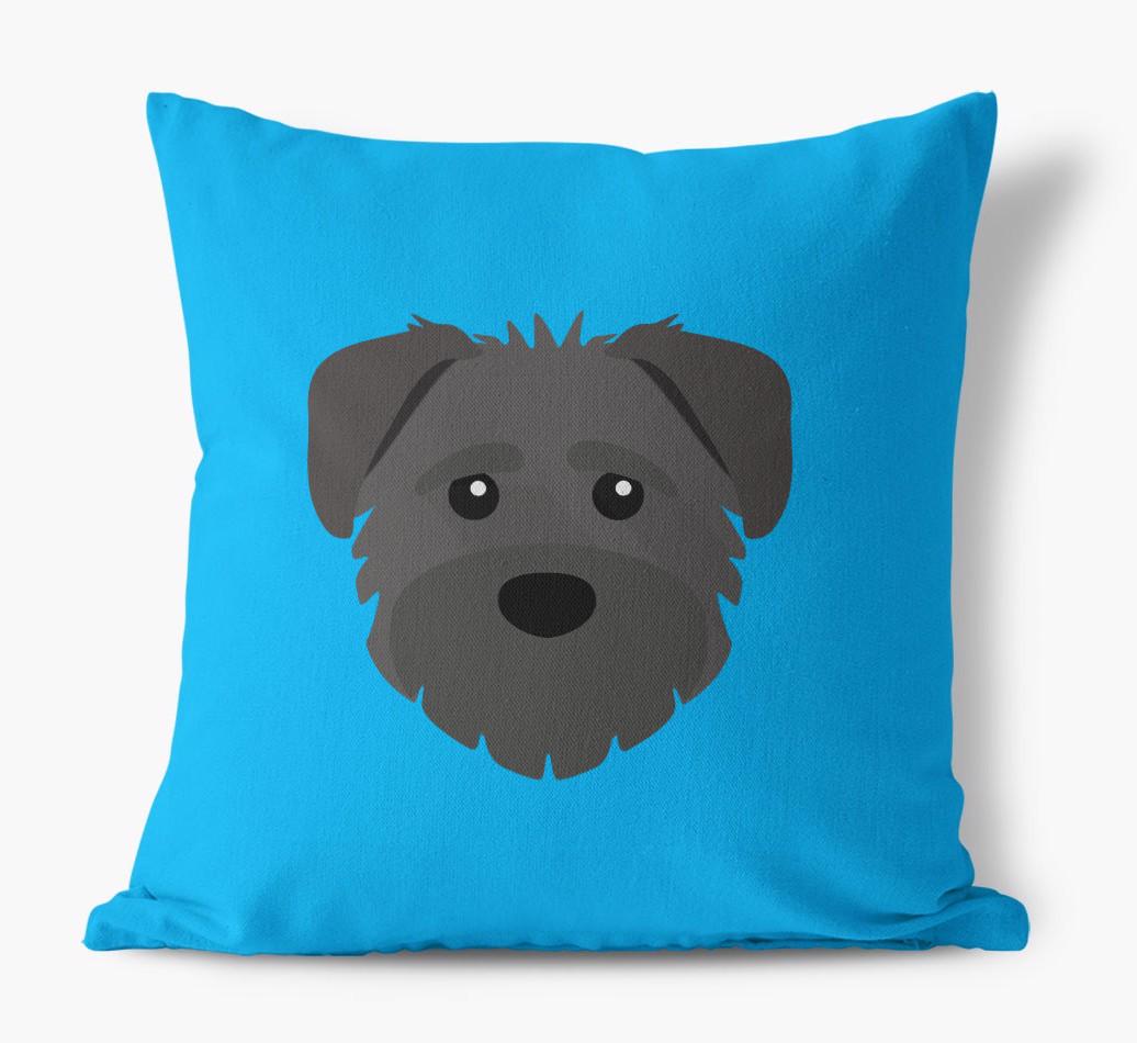 {breedFullName} Icon: Personalized Canvas Pillow