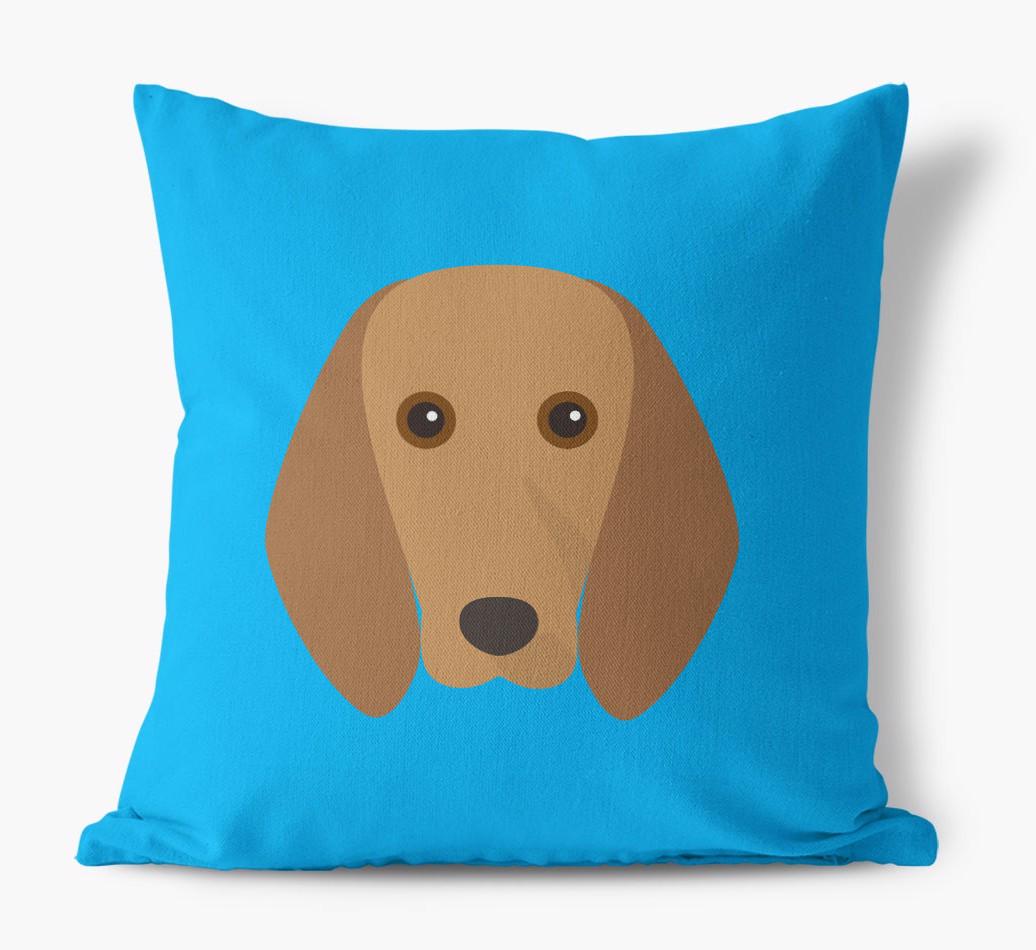 {breedFullName} Icon: Personalized Canvas Pillow