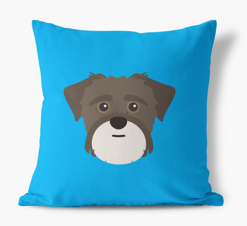 {breedFullName} Icon: Personalized Canvas Pillow
