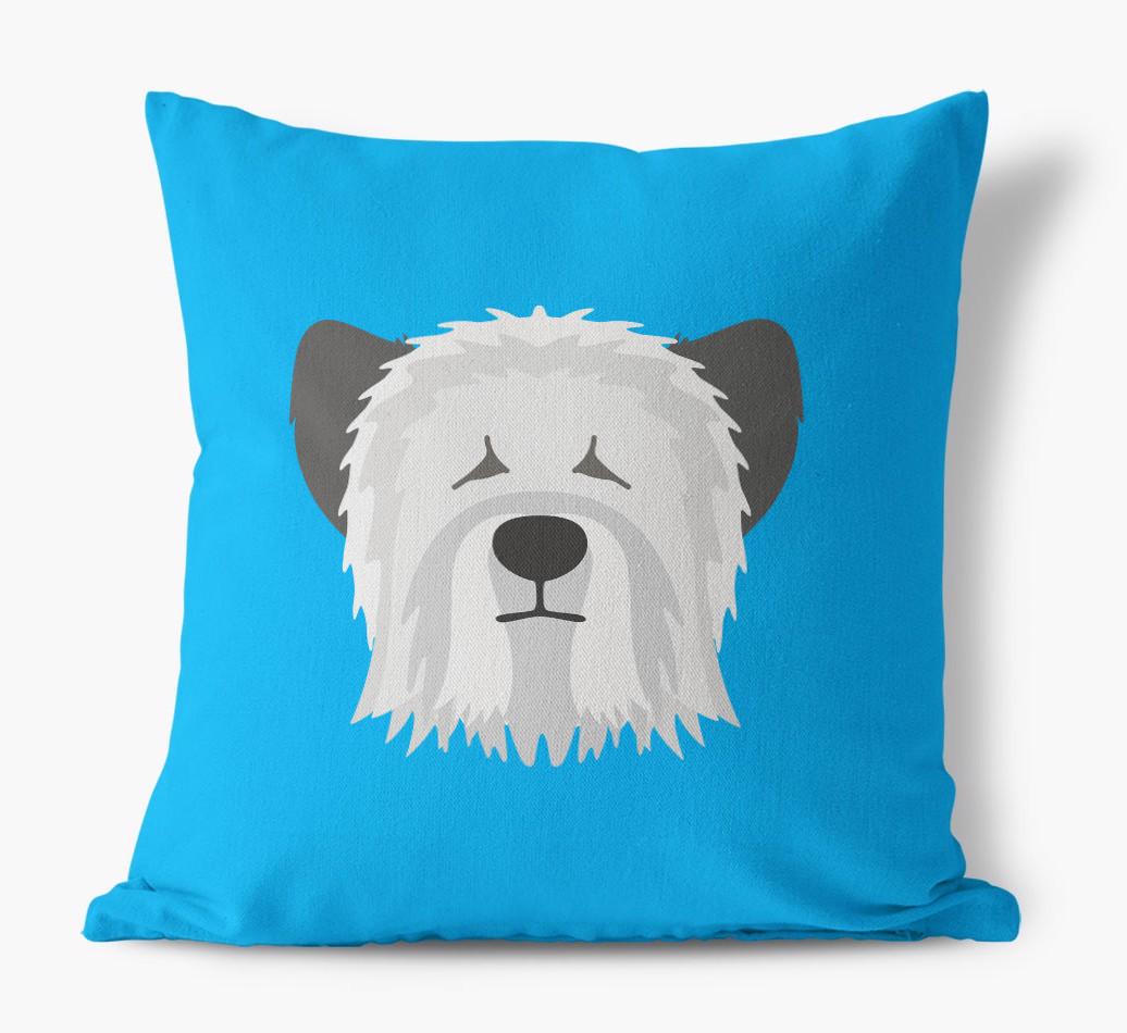 {breedFullName} Icon: Personalized Canvas Pillow