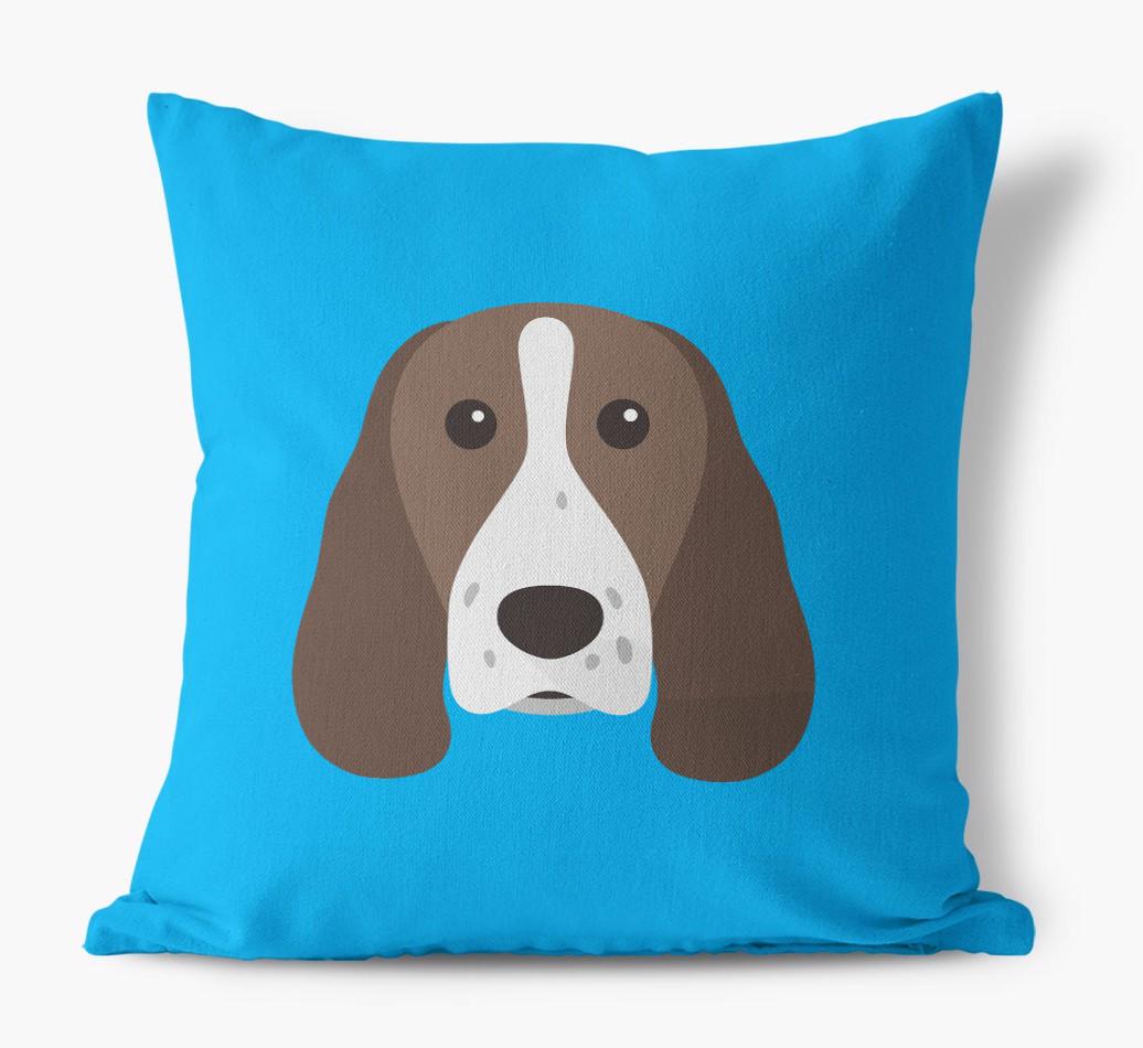 {breedFullName} Icon: Personalized Canvas Pillow