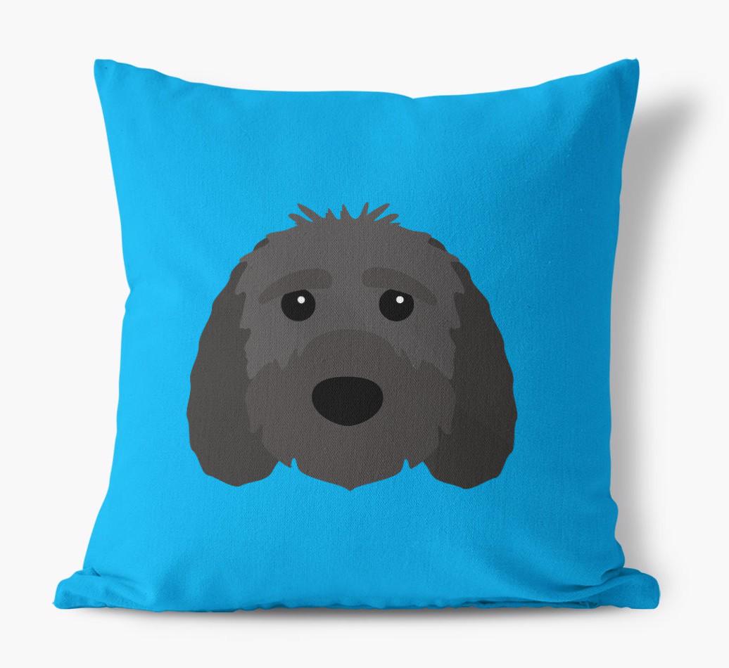 {breedFullName} Icon: Personalized Canvas Pillow