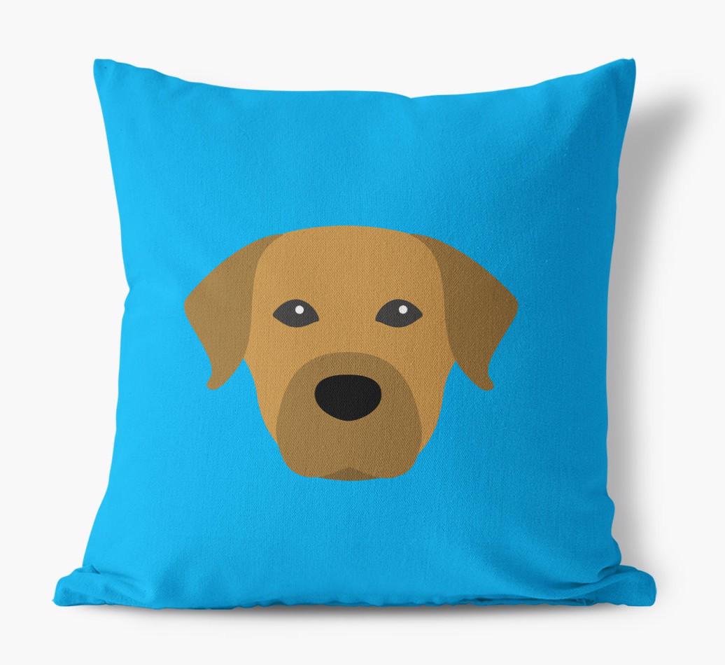 {breedFullName} Icon: Personalized Canvas Pillow