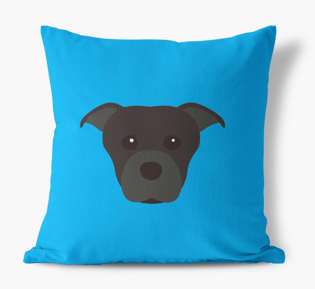 {breedFullName} Icon: Personalized Canvas Pillow