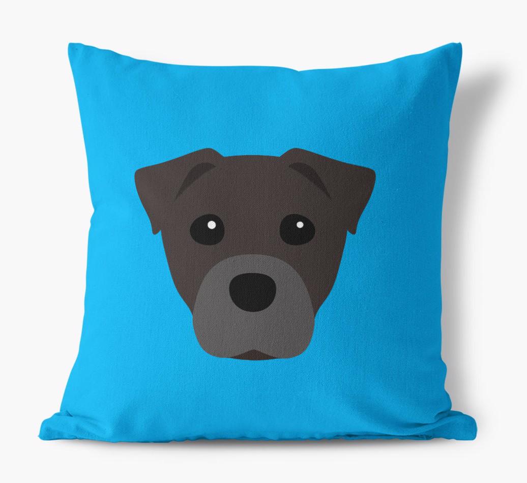 {breedFullName} Icon: Personalized Canvas Pillow