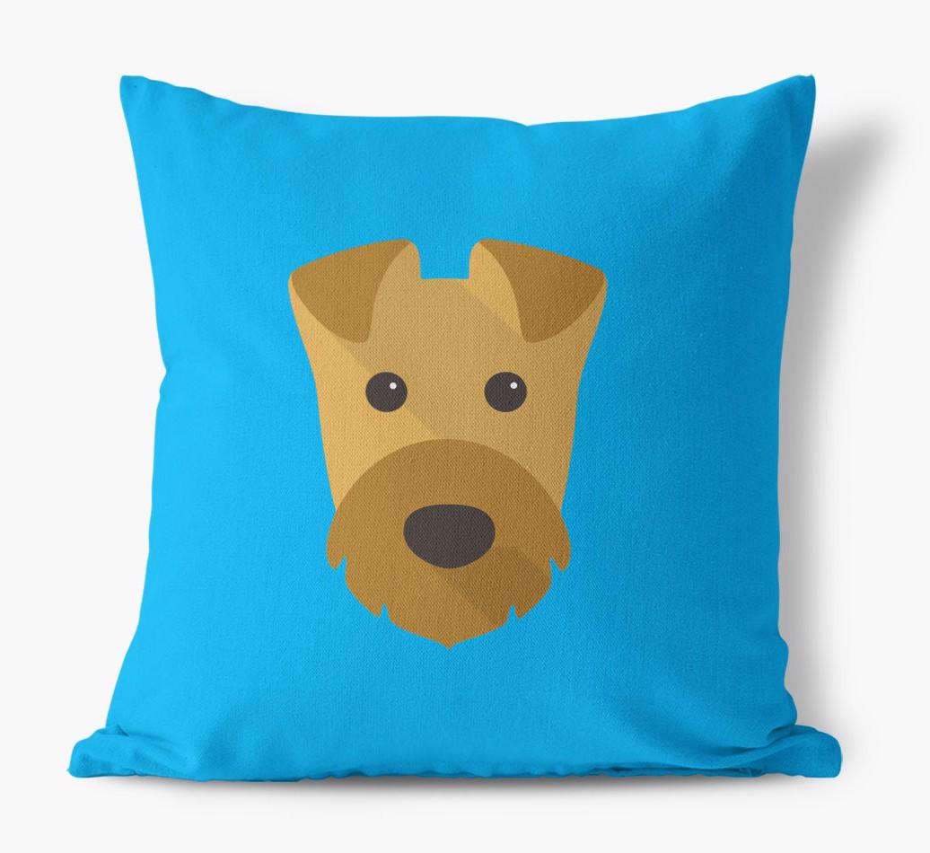 {breedFullName} Icon: Personalized Canvas Pillow