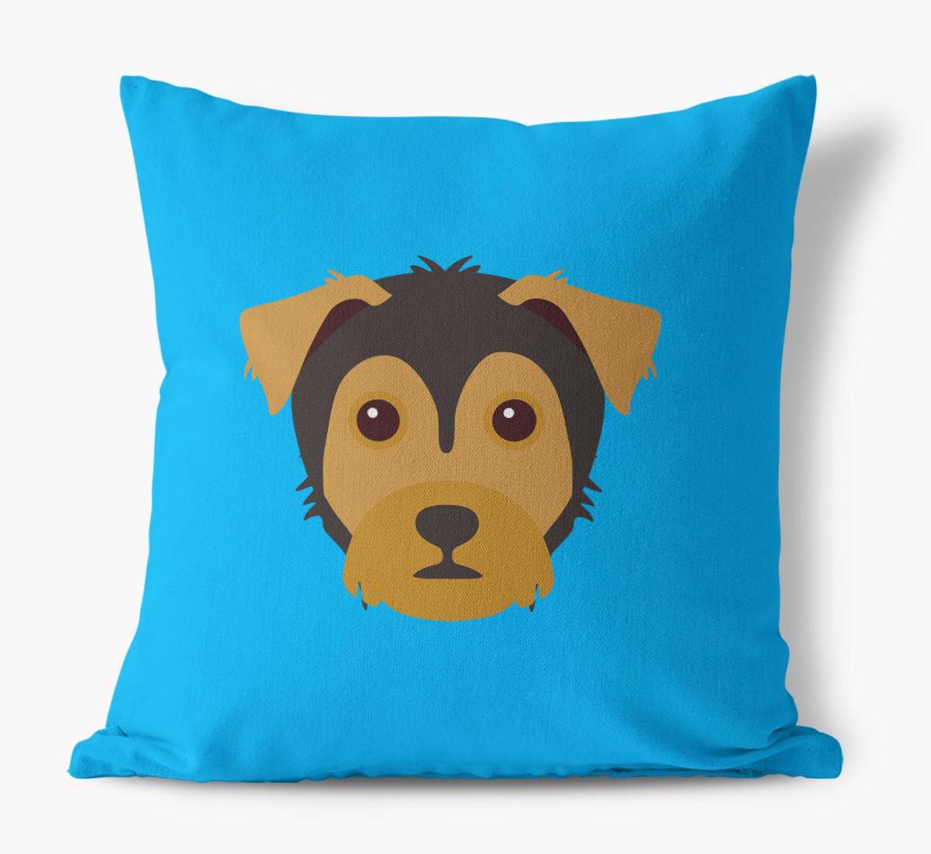 {breedFullName} Icon: Personalized Canvas Pillow