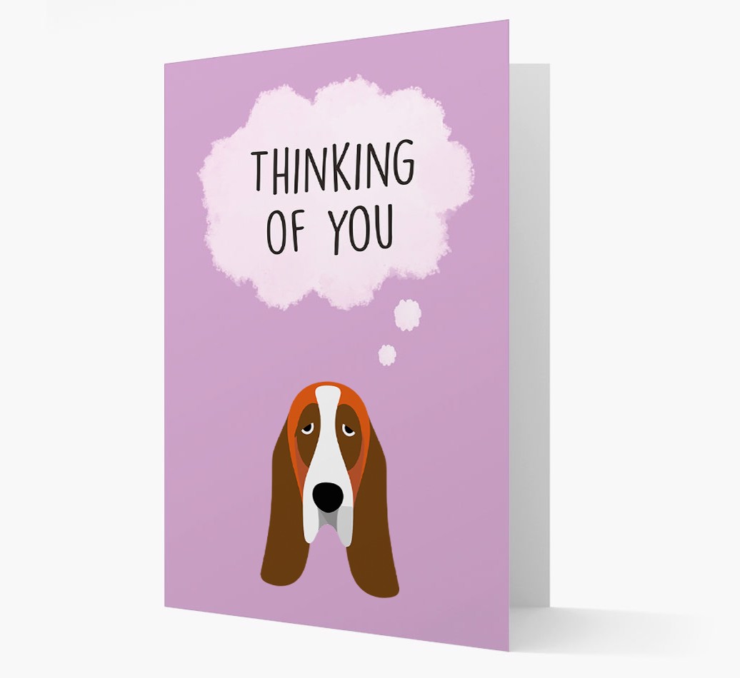 'Thinking of You' Card with {breedFullName} Icon