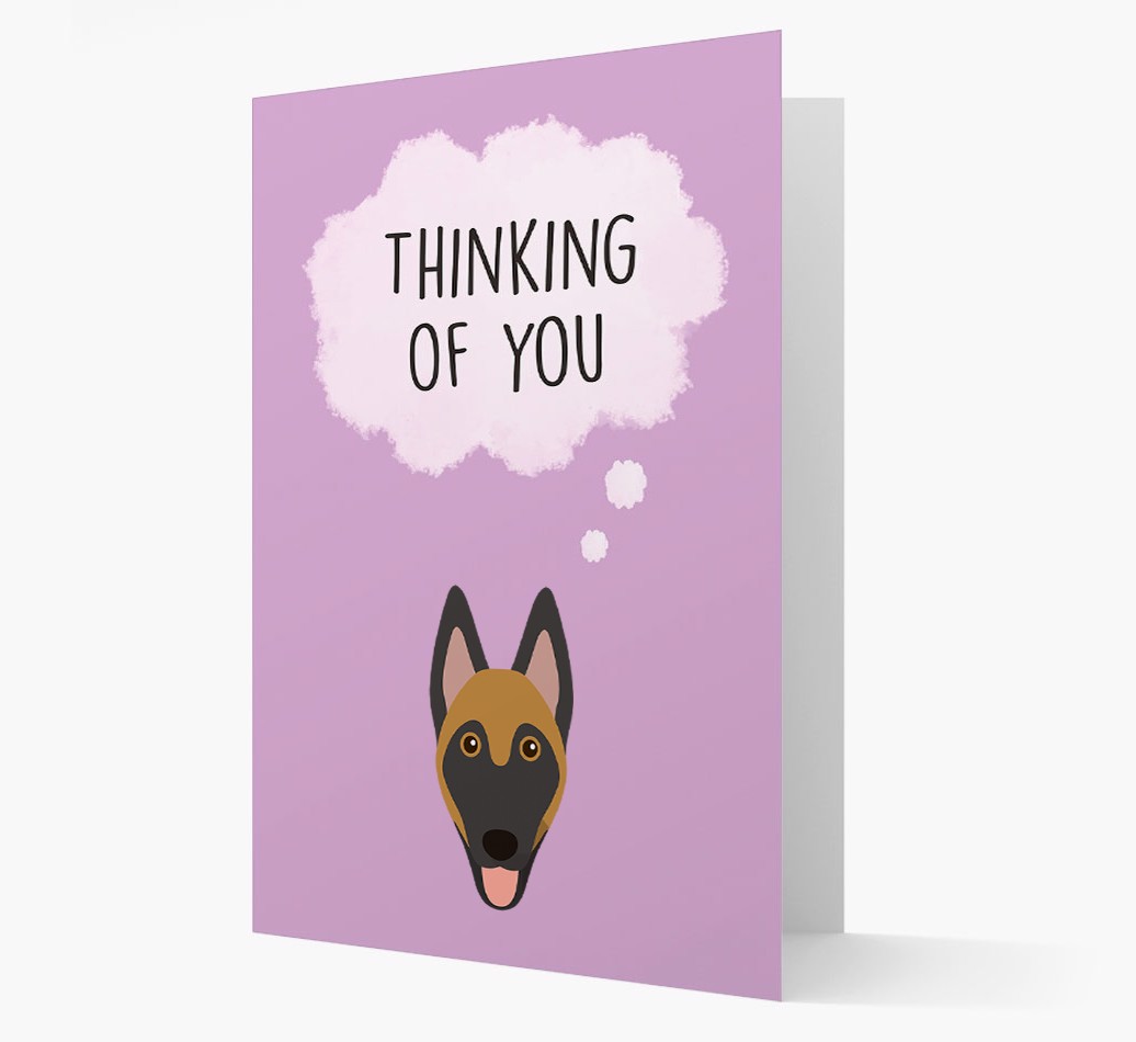 'Thinking of You' Card with {breedFullName} Icon