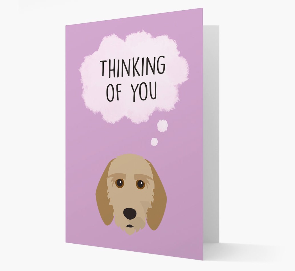 'Thinking of You' Card with {breedFullName} Icon