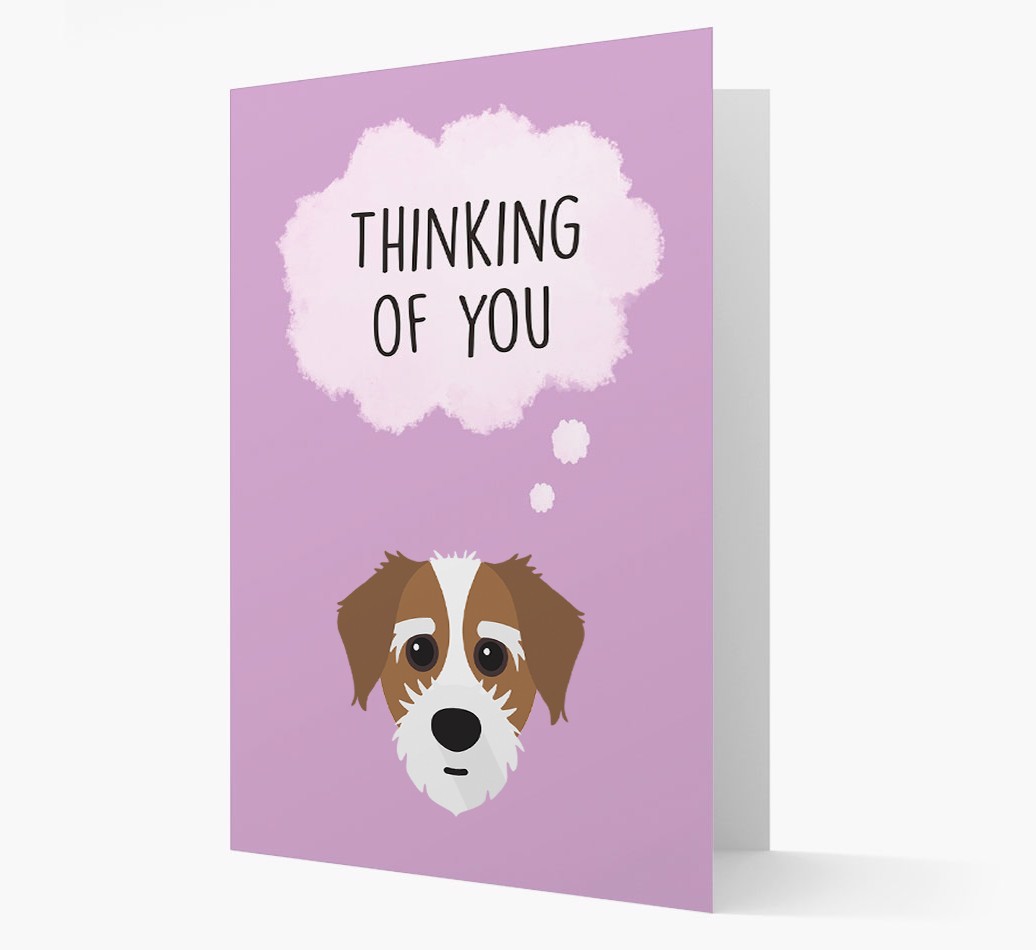'Thinking of You' Card with {breedFullName} Icon