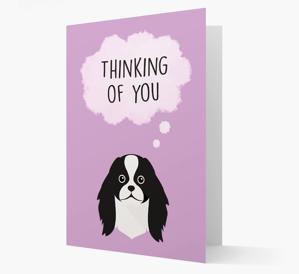 'Thinking of You' Card with {breedFullName} Icon