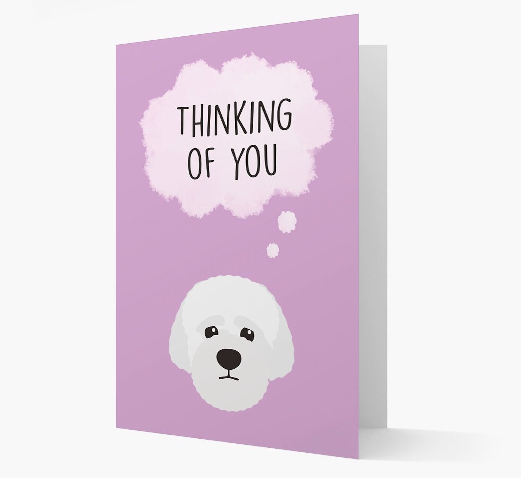 'Thinking of You' Card with {breedFullName} Icon